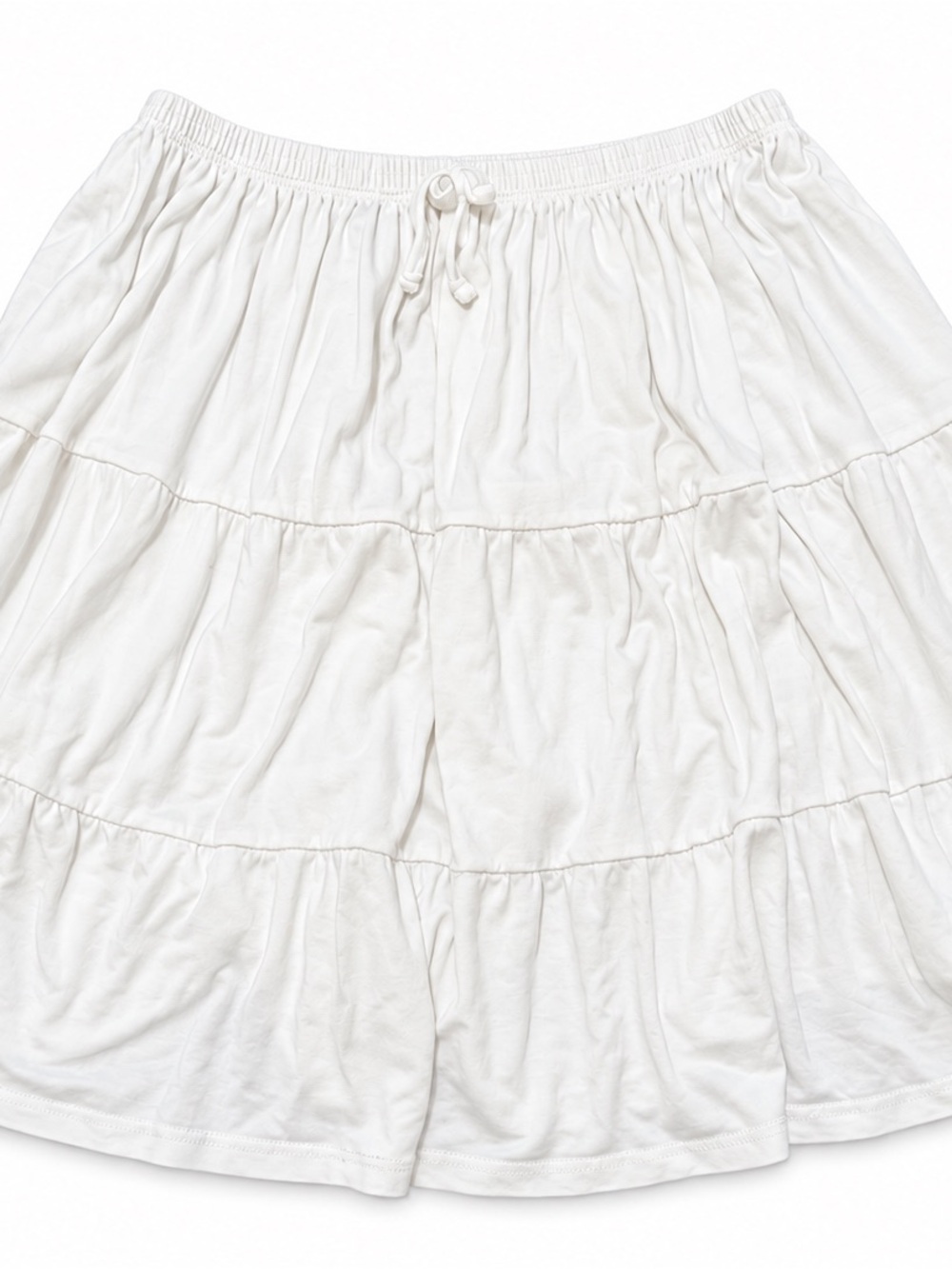 ZARA Girls White Tiered Ruffle Skirt Size 11-12 152